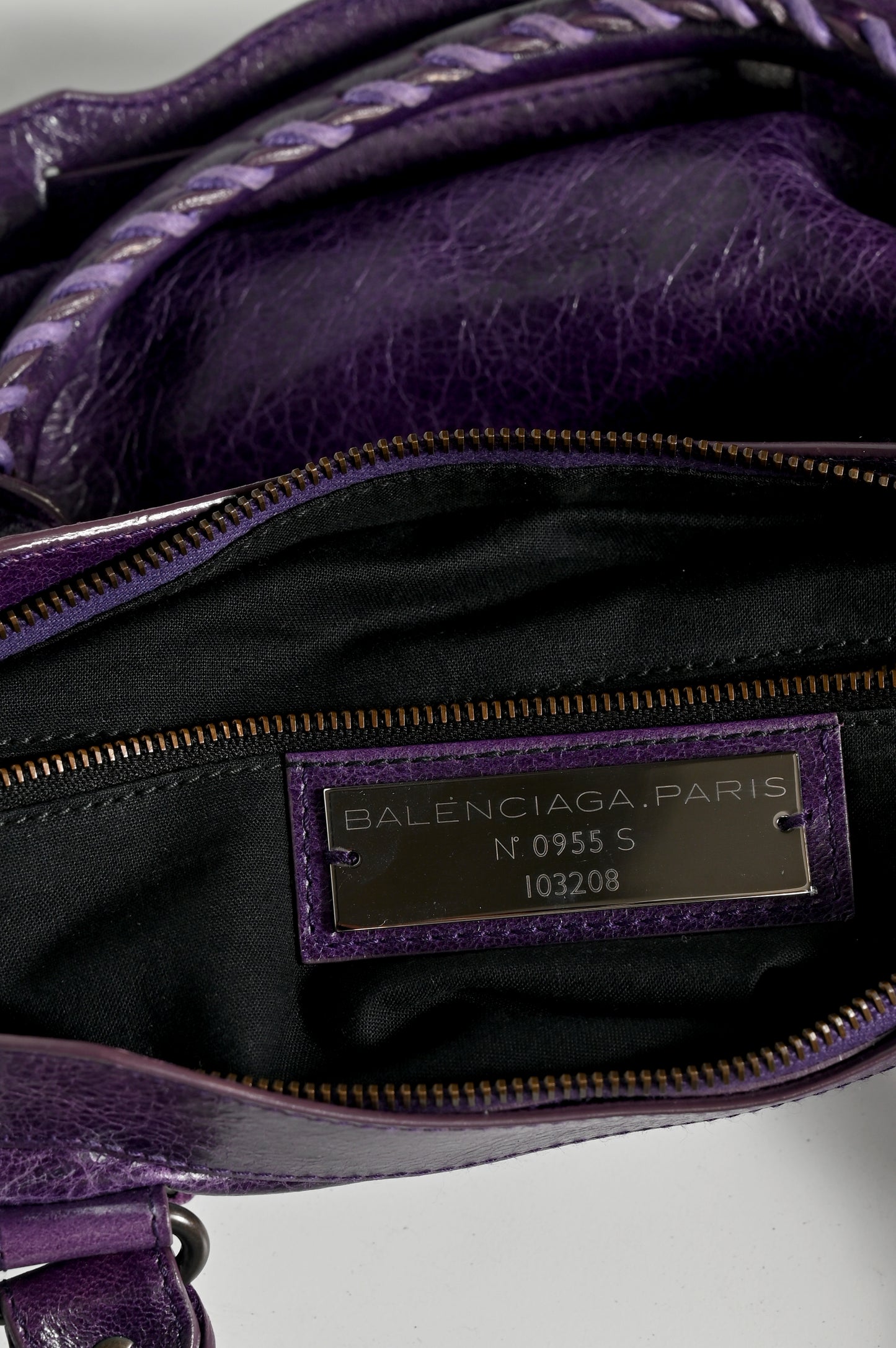 Balenciaga First Handbag in Purple
