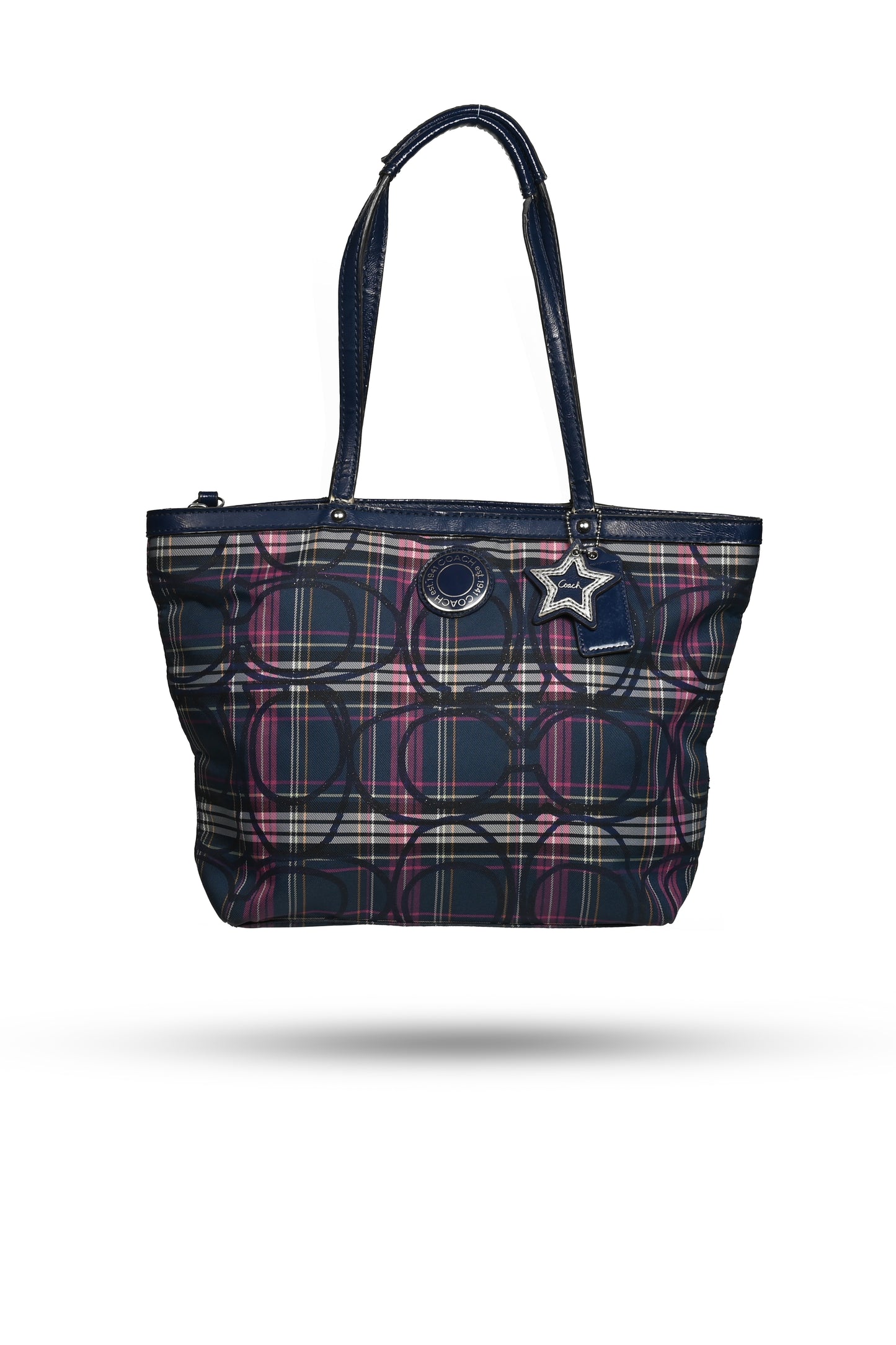 Coach Signature Tartan Bag