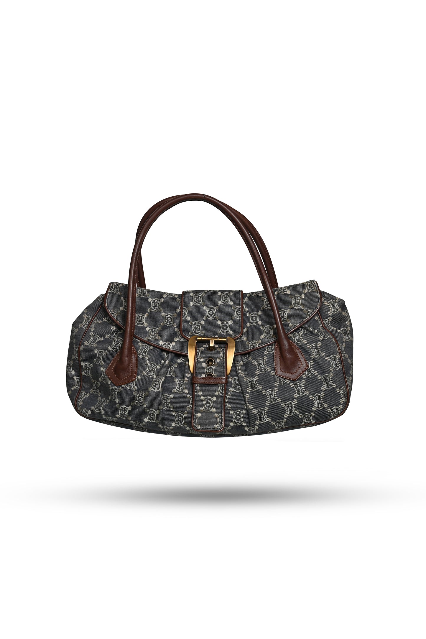 Celine Denim Shoulder Bag