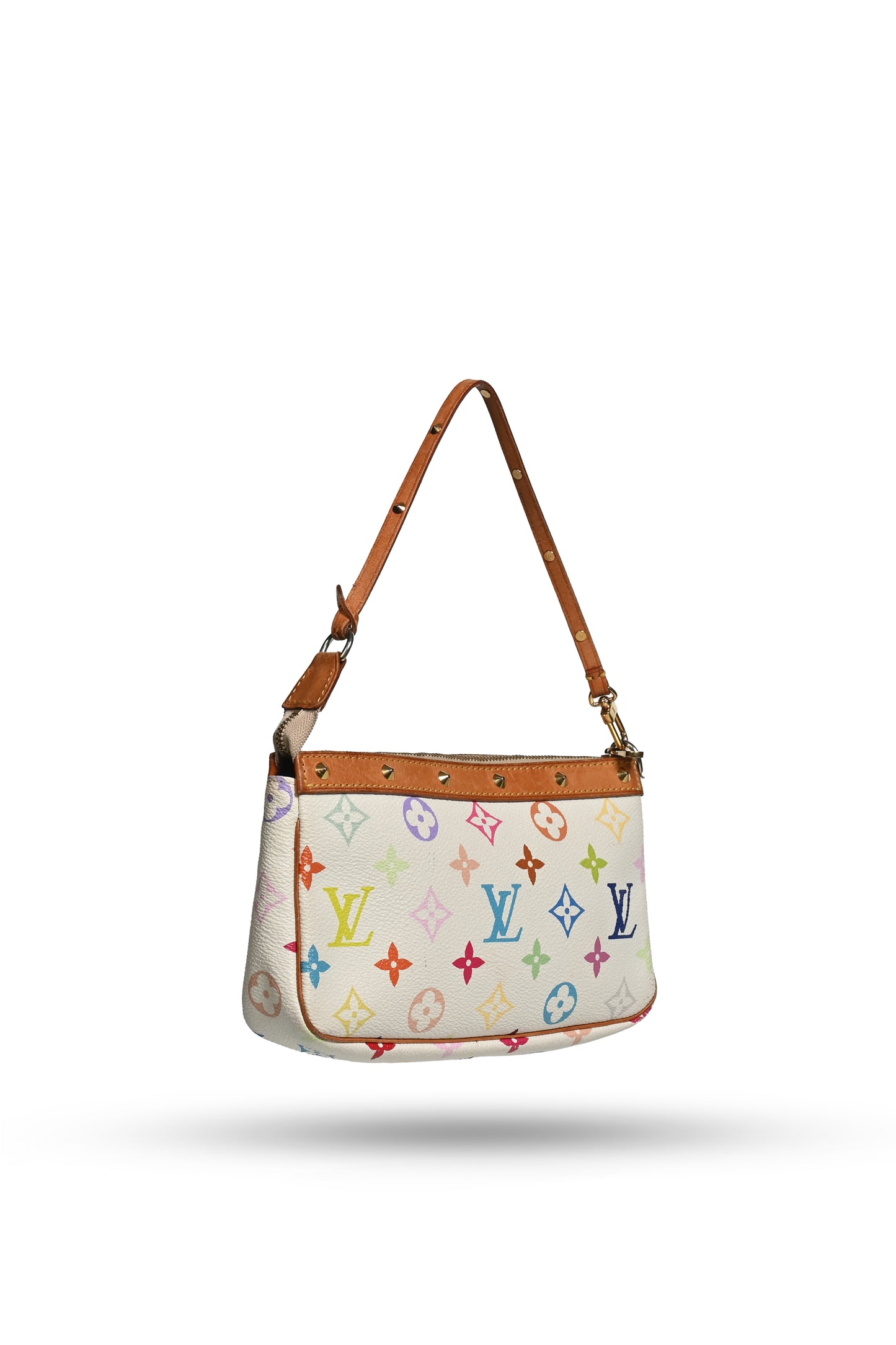 Louis Vuitton Murakami White Monogram Pochette