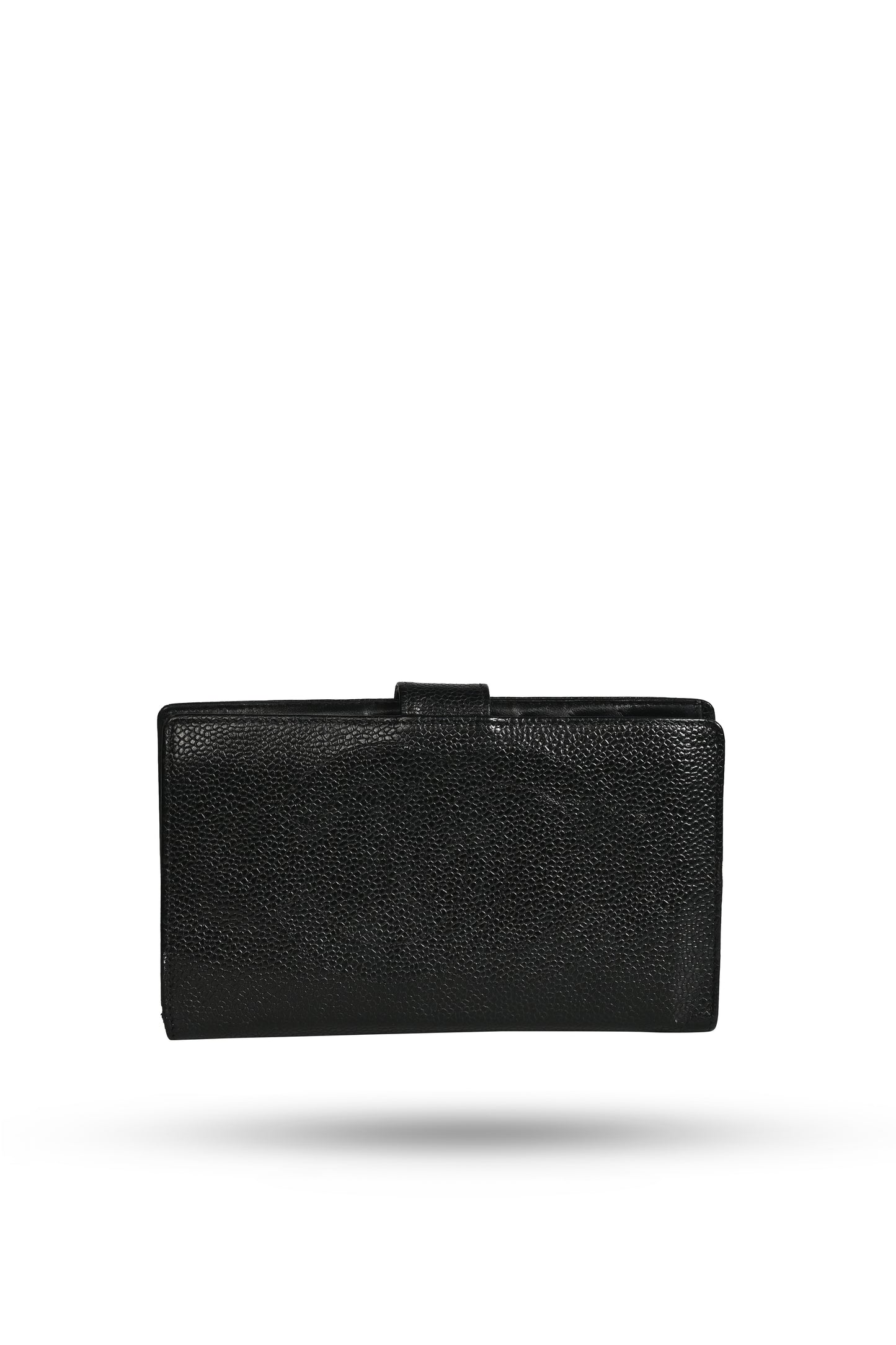 Chanel Caviar Leather Long Wallet