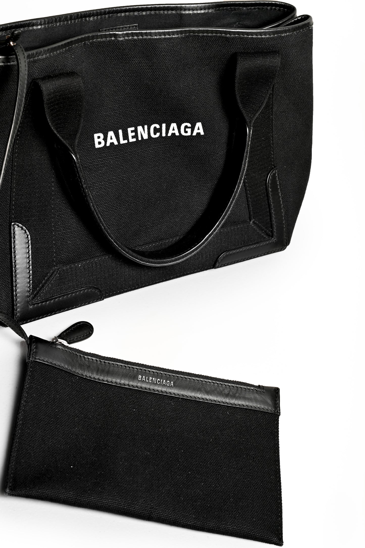 Balenciaga Cabas Canvas Tote