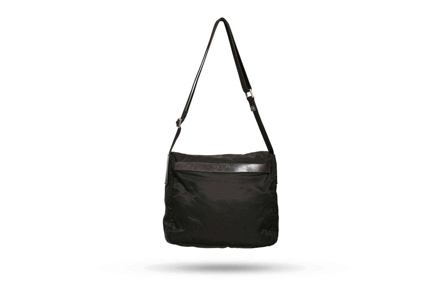 Prada Nylon Forest Green Side Bag