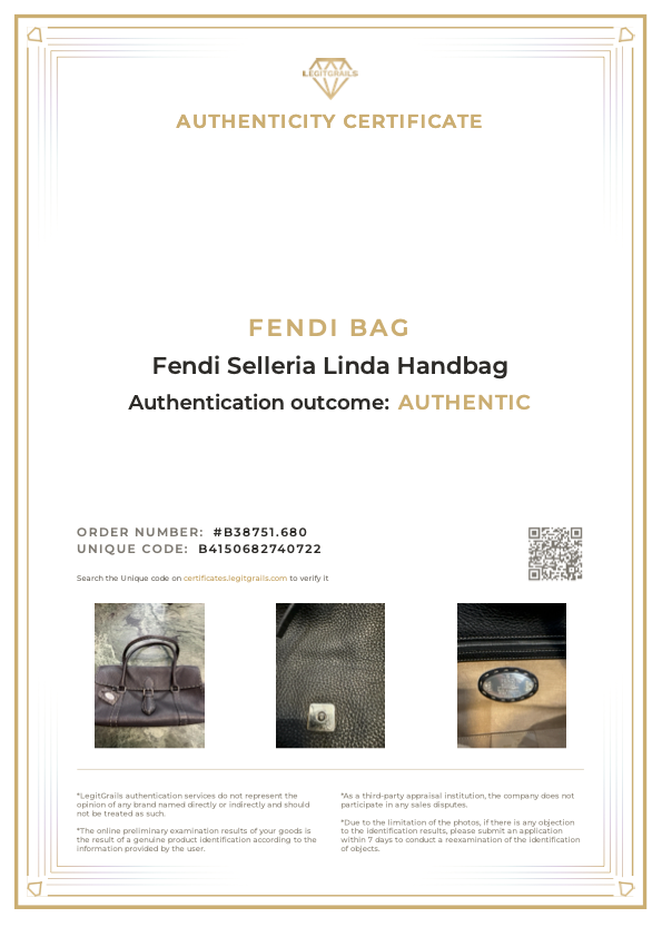 Fendi Selleria Linda Handbag