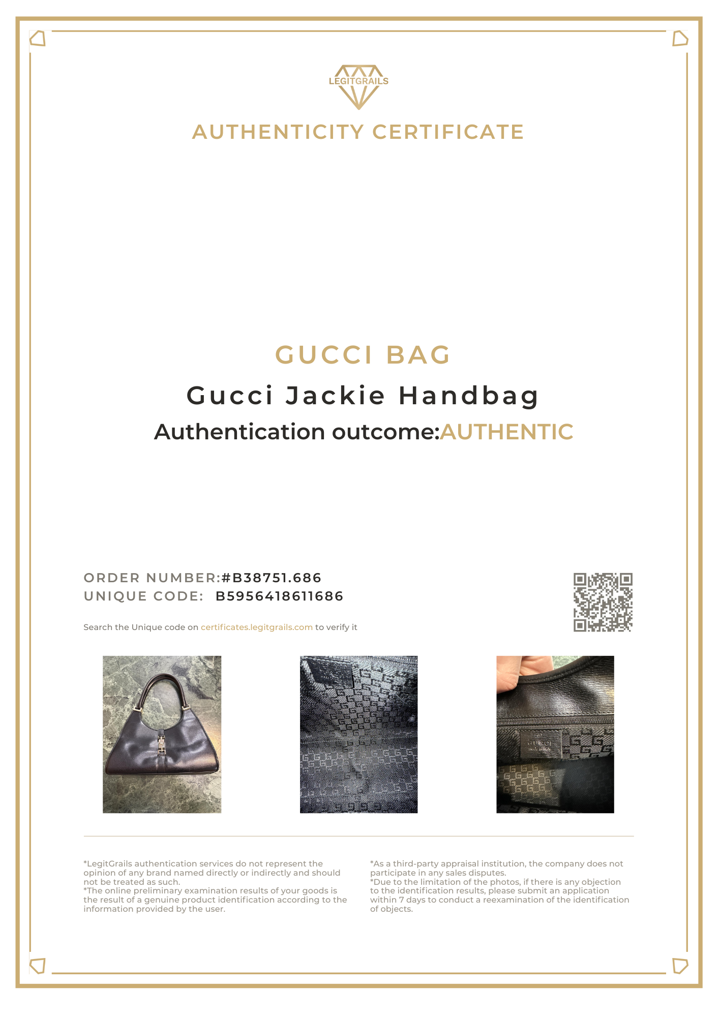 Gucci Jackie Handbag