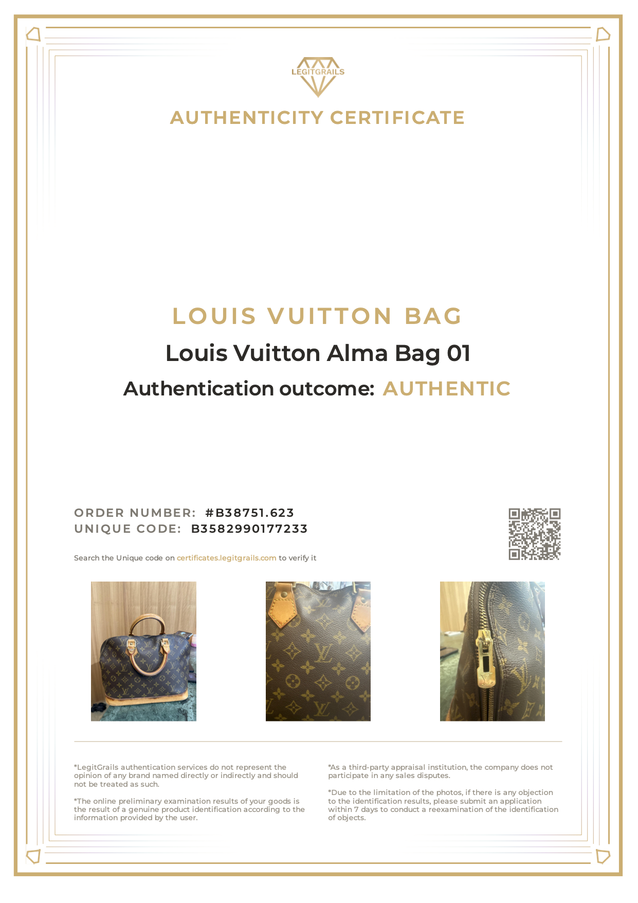 Louis Vuitton Alma Bag 01