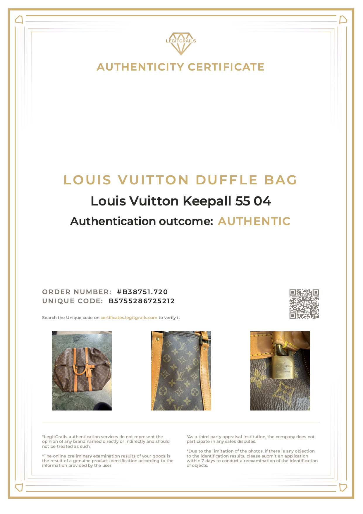 Louis Vuitton Keepall 55 04