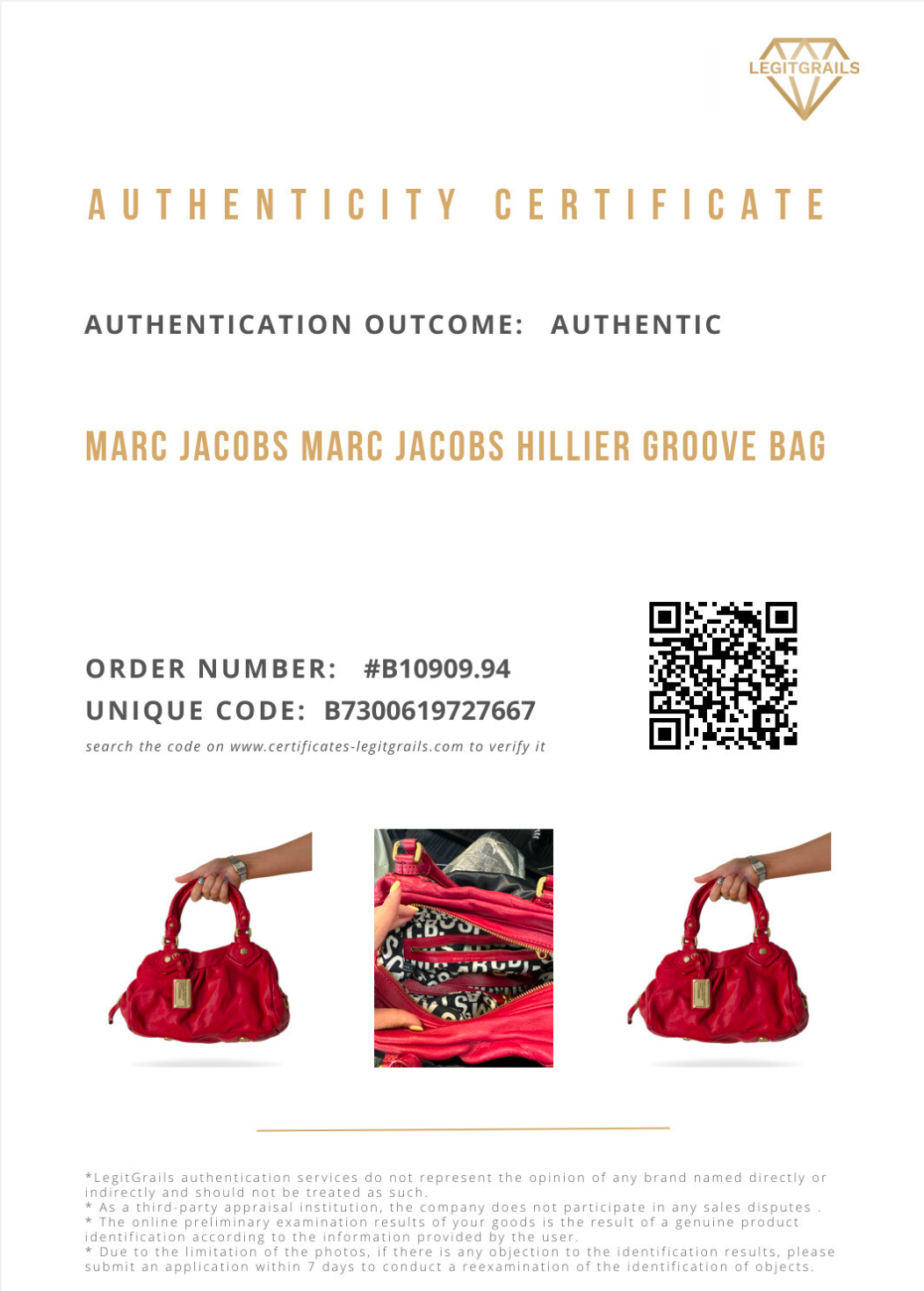 Marc Jacobs Hillier Groove Bag