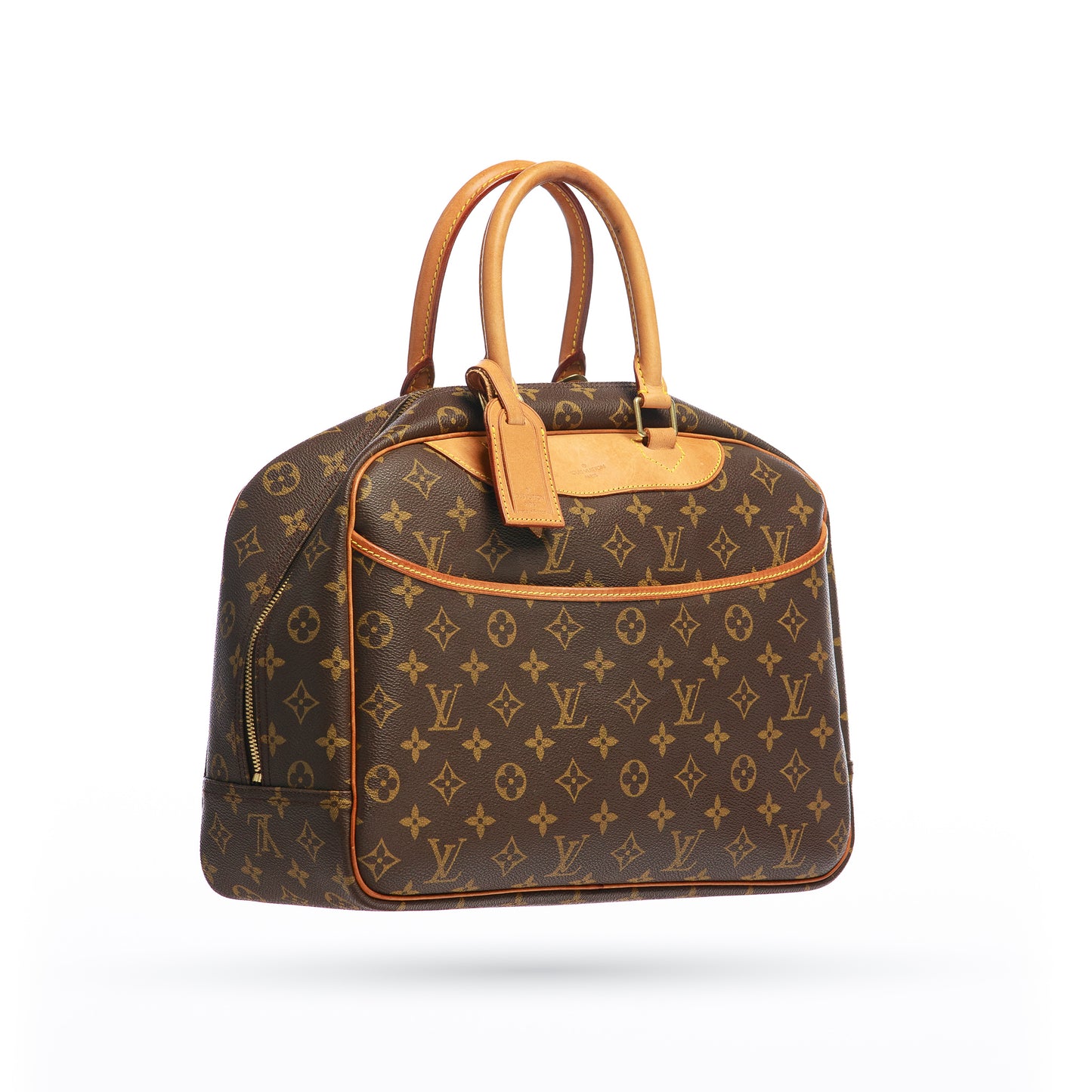 Louis Vuitton Deauville Leather Handbag