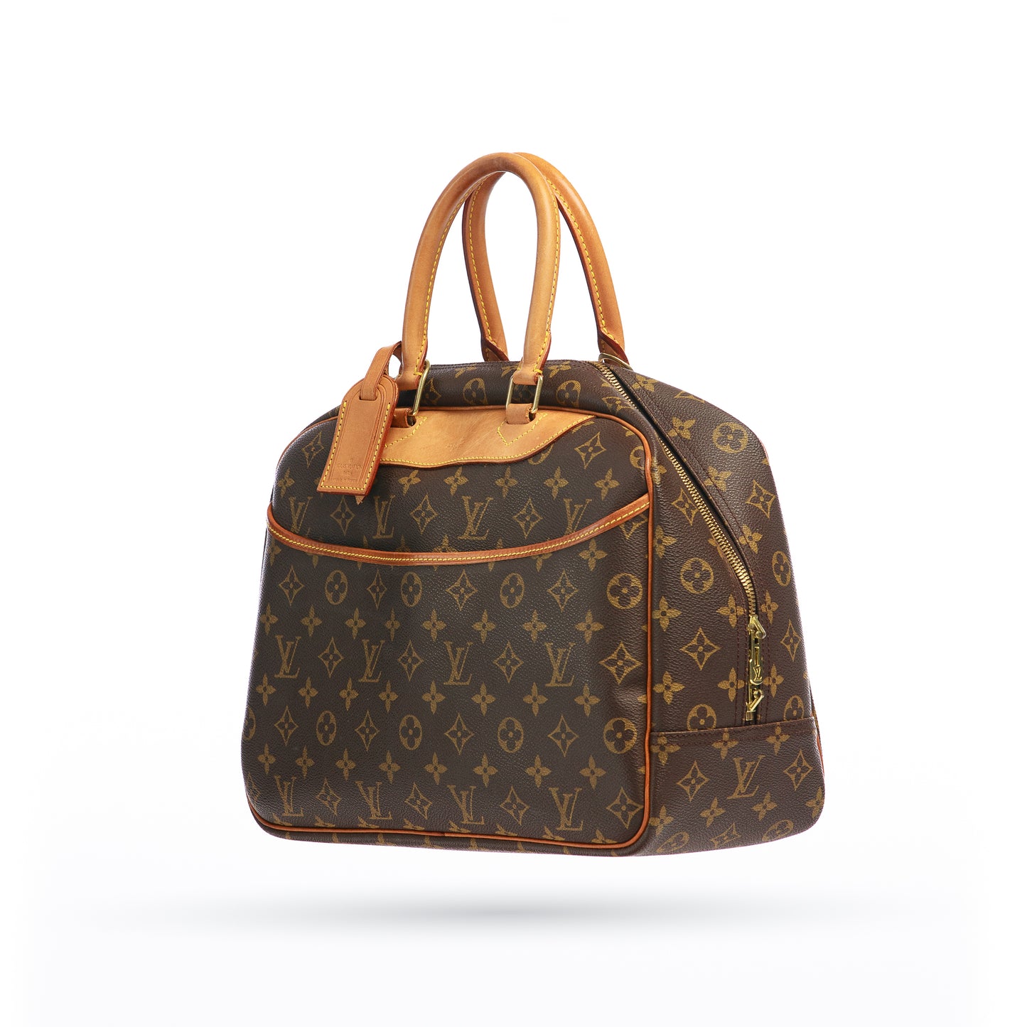 Louis Vuitton Deauville Leather Handbag