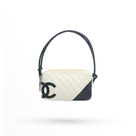 Chanel Black and White Cambon Rectangular Quilted Mini