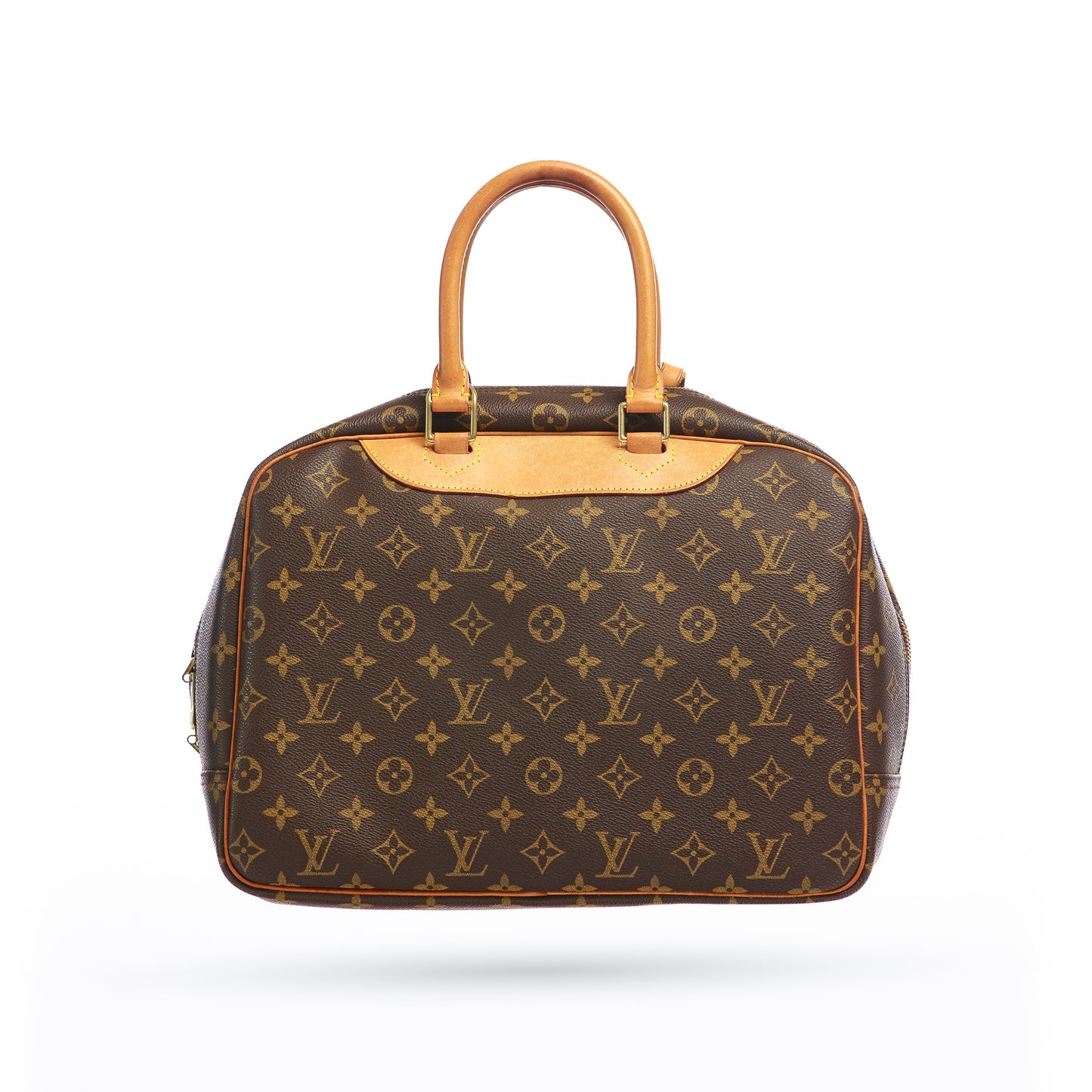 Louis Vuitton Deauville Leather Handbag