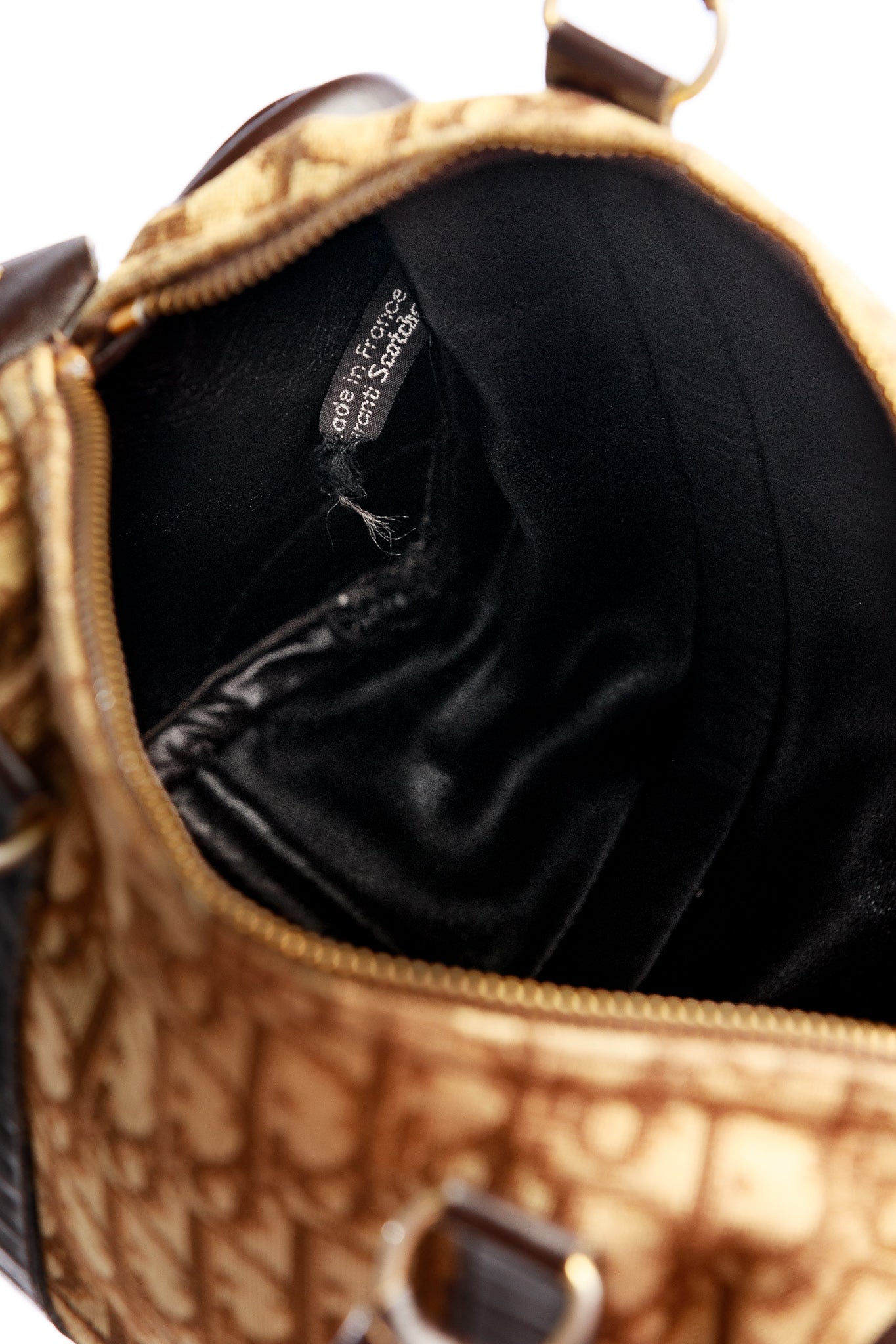 Christian Dior Monogram Boston Handbag