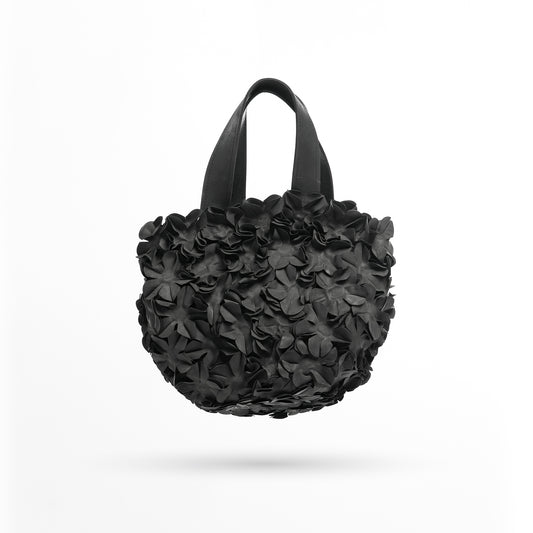 Commes Des Garçons Floral Rubber Bucket Bag