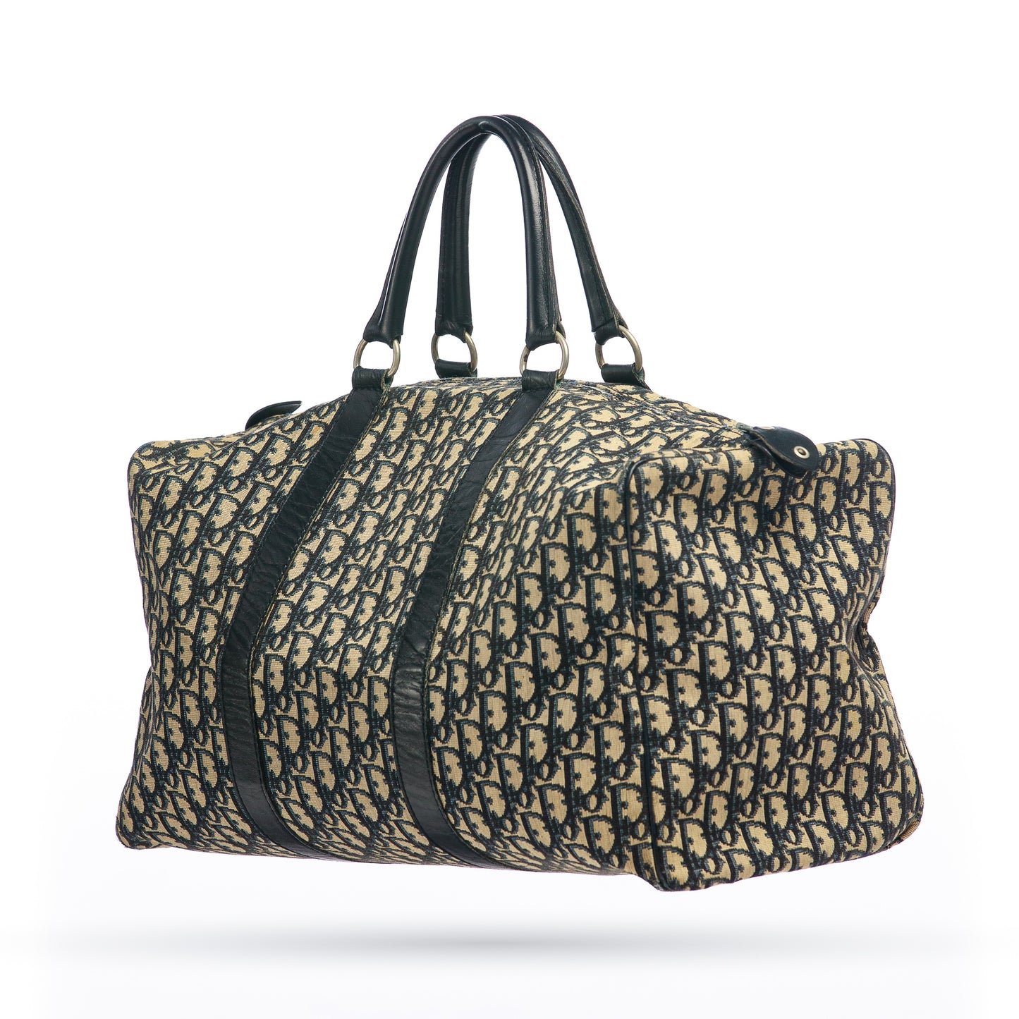 Christian Dior Blue Monogram Travel Bag
