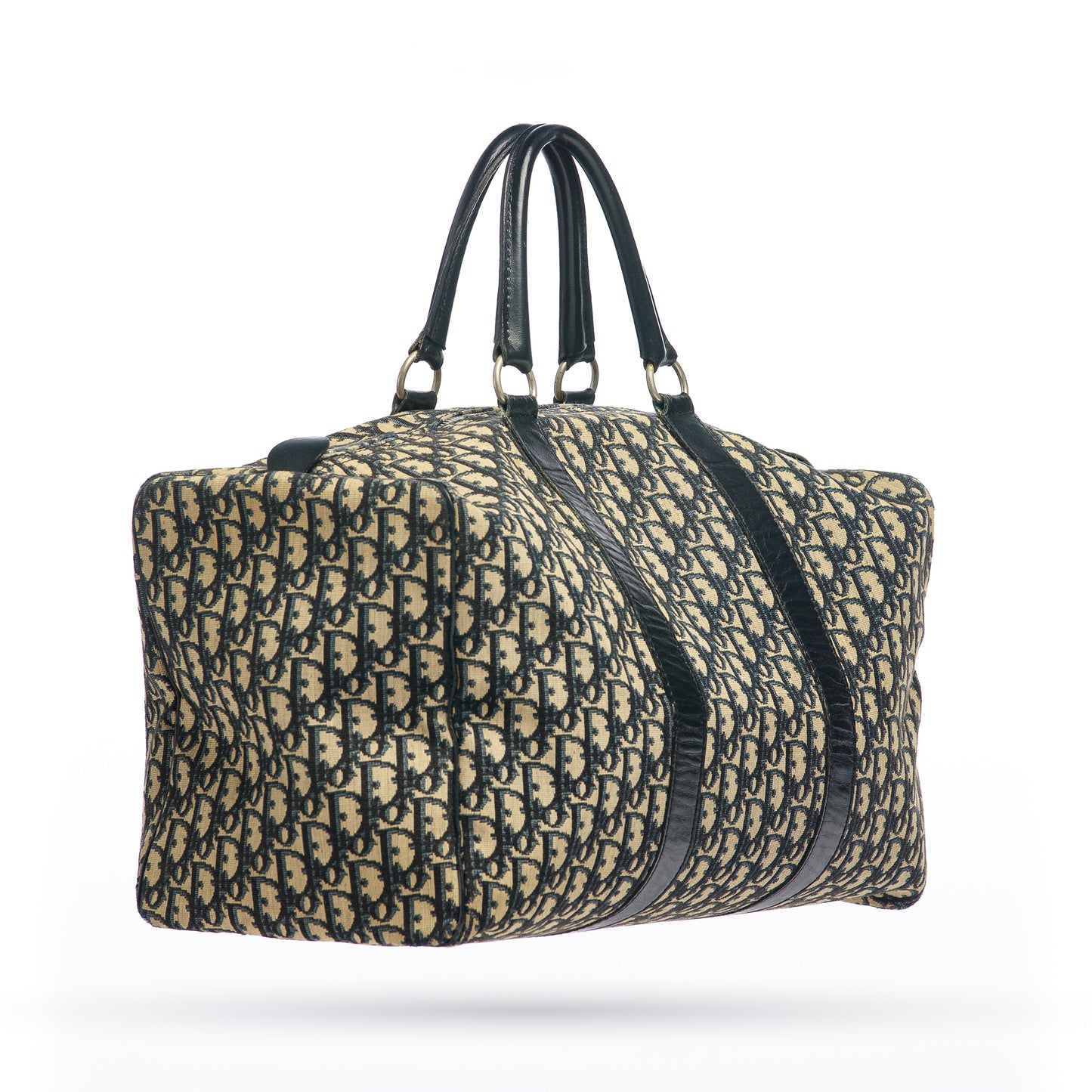 Christian Dior Blue Monogram Travel Bag