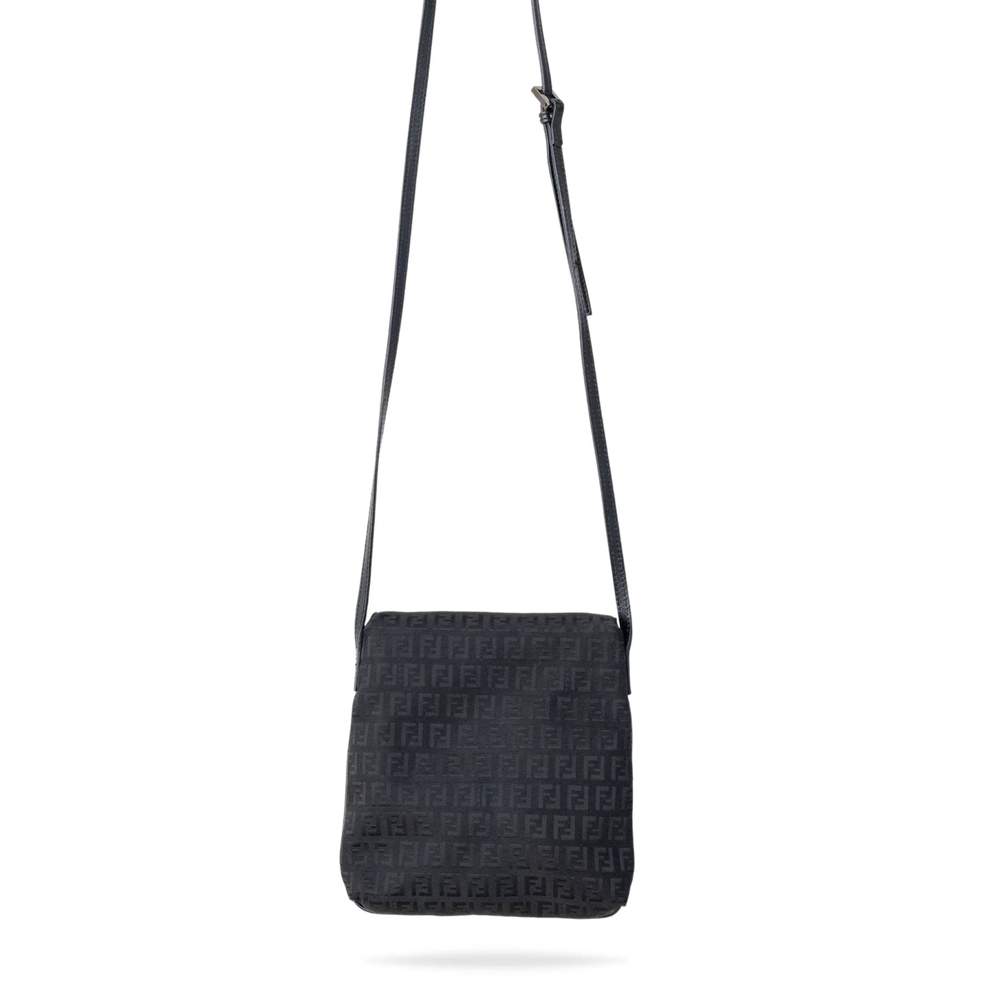 Fendi Zucca Pattern FF Crossbody Bag