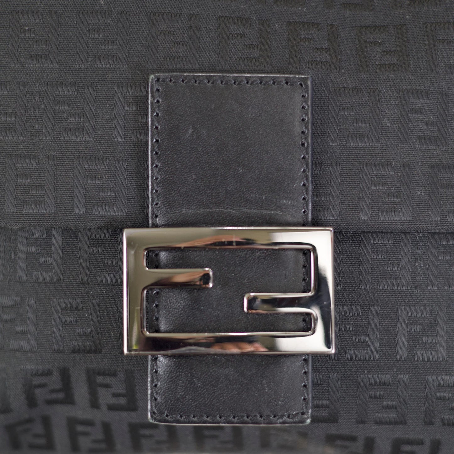 Fendi Zucca Pattern FF Crossbody Bag