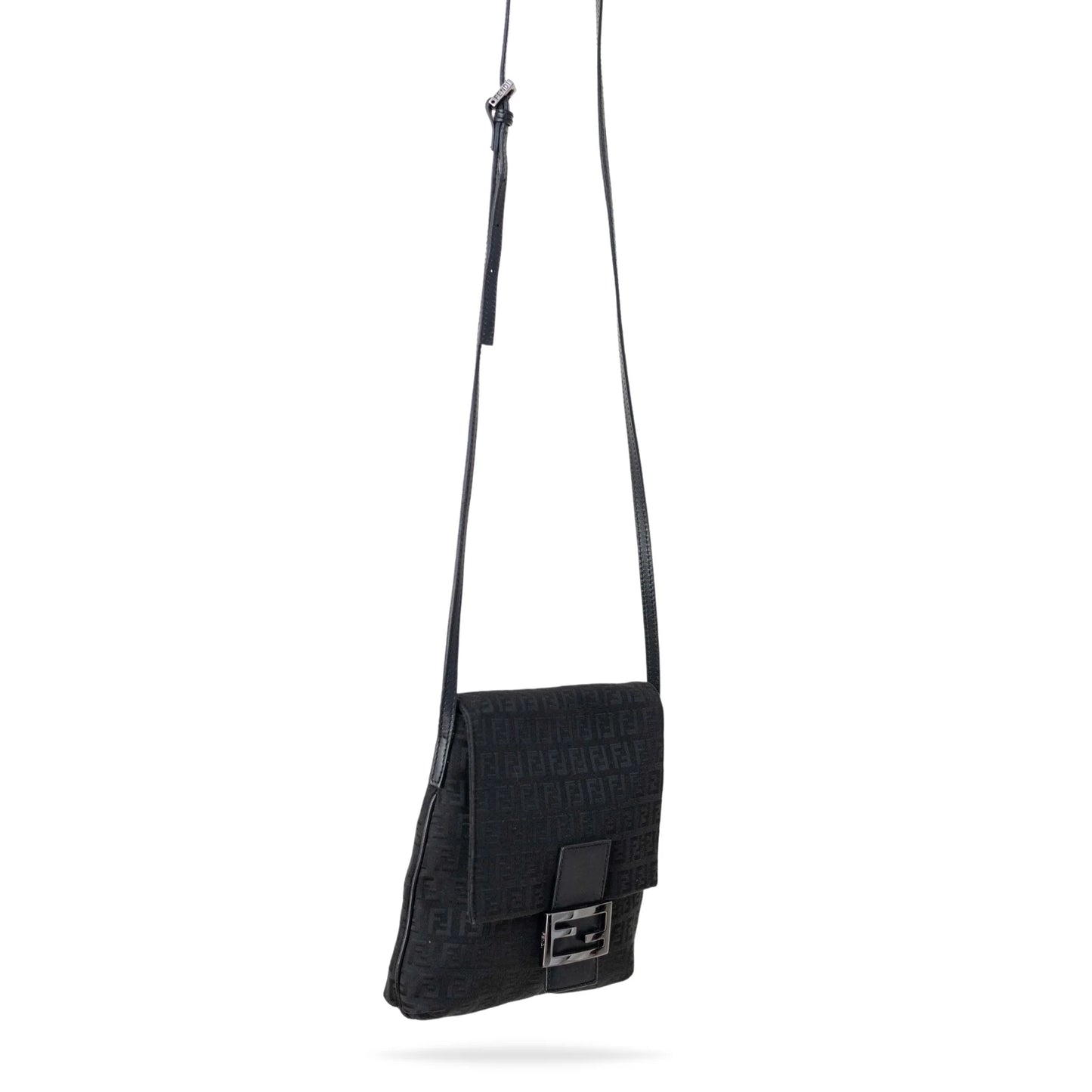Fendi Zucca Pattern FF Crossbody Bag