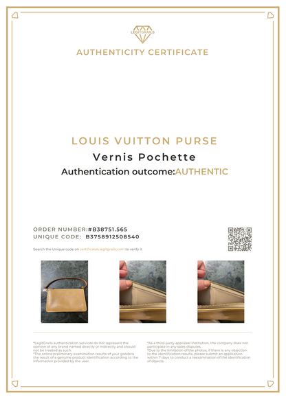 Louis Vuitton 2001 Monogram Vernis Pochette 02