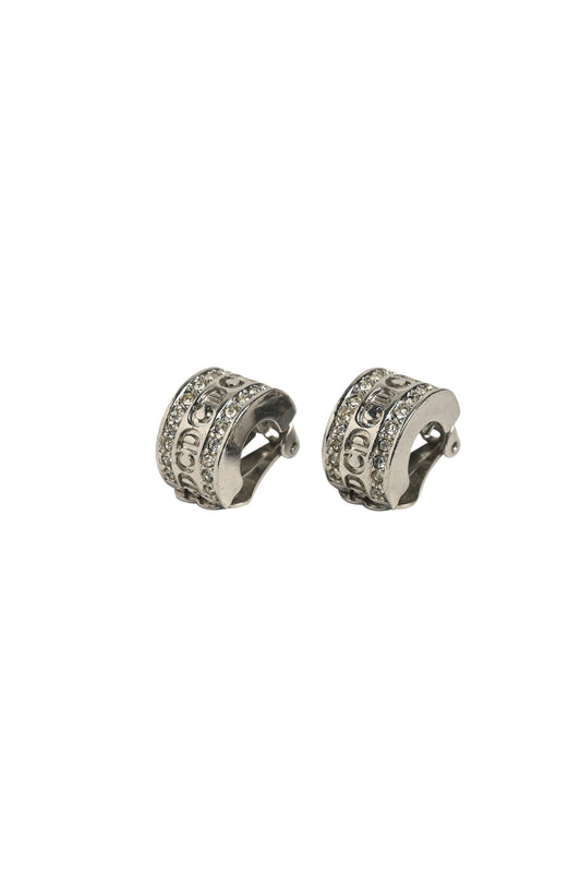 CD Clip On Earrings