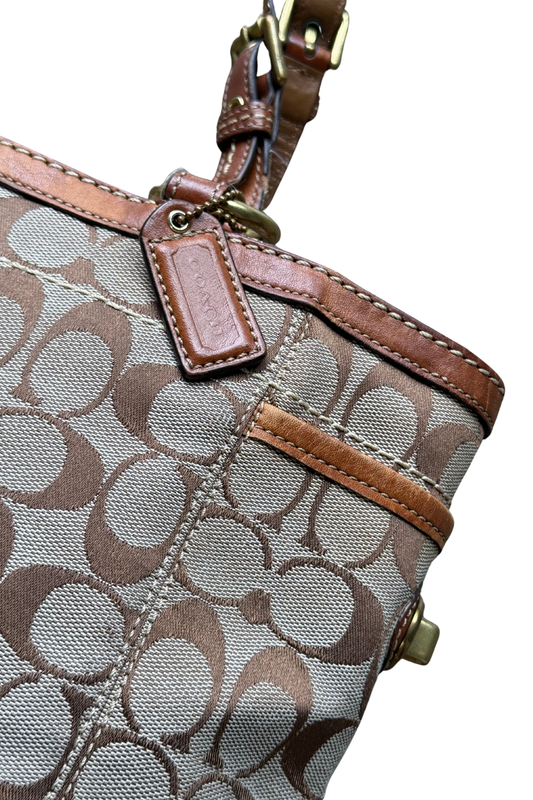 Coach Gallery Signature Tote Bag