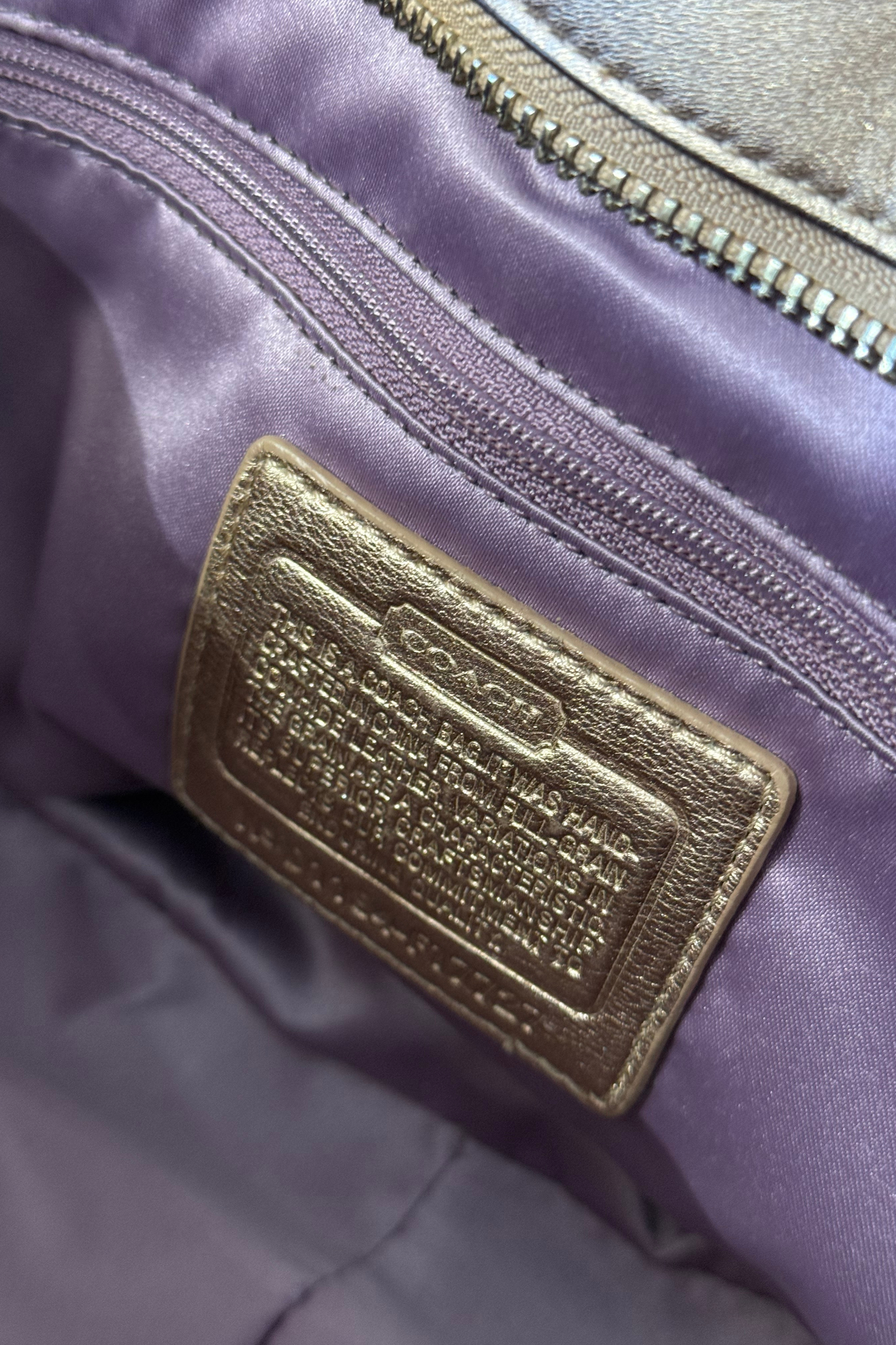 Coach Mini Poppy Groovy Signature 2Way Bag