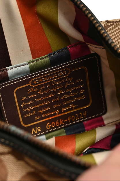 Coach Signature Legacy Flap Bag