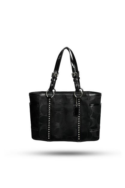 Coach Signature Studded Tote