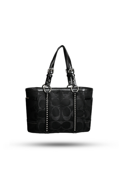 Coach Signature Studded Tote