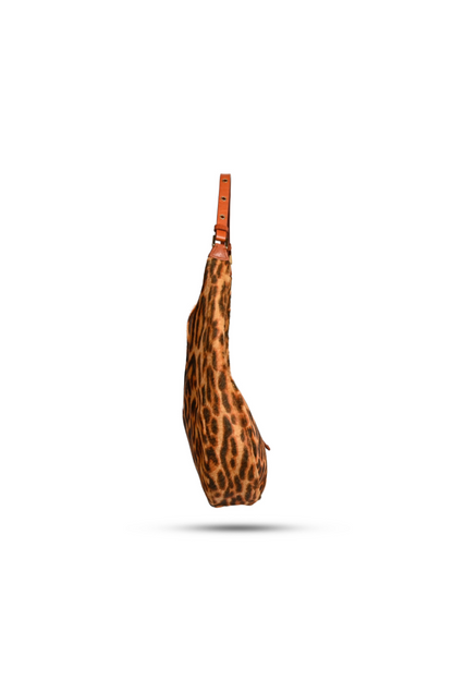 Dior Pony Hair Leopard Print Street Chic Hobo