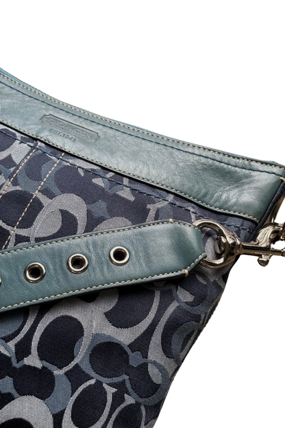Coach Signature Denim Crossbody Bag