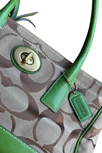 Coach Madeline Hampton Signature Bag