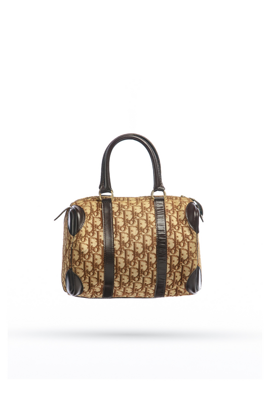 Christian Dior Monogram Boston Handbag