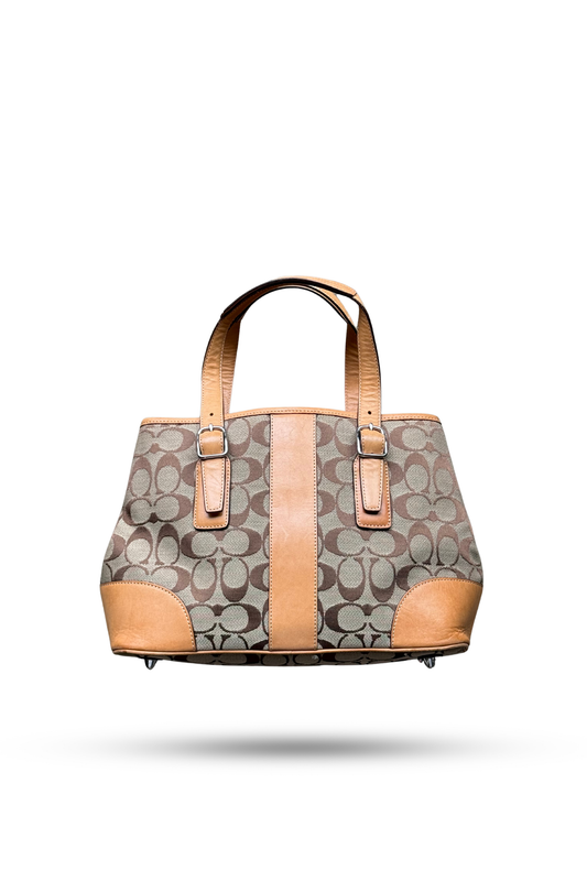 Coach Signature Hampton Tote Bag