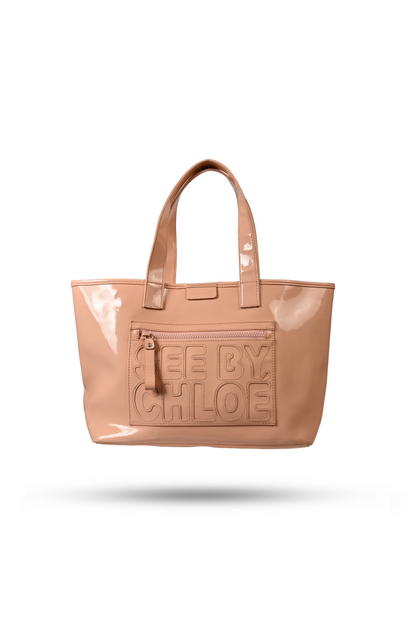 See by Chloe Patent Leather Tote