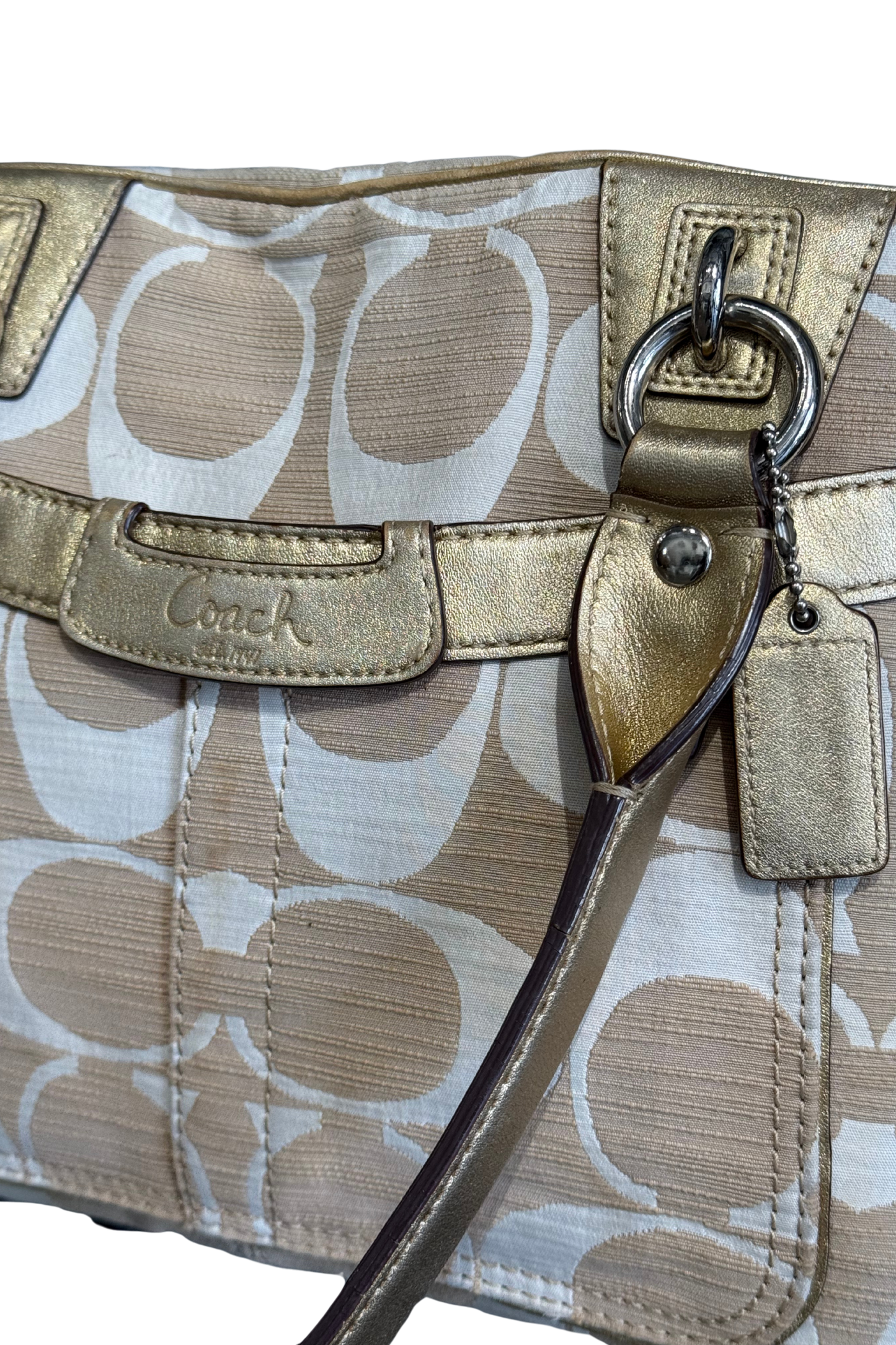 Coach Penelope Signature Logo Tote