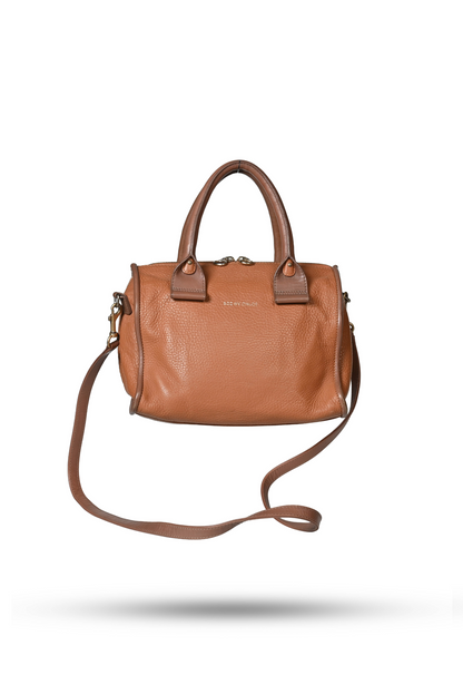See by Chloe Brown Leather Bag