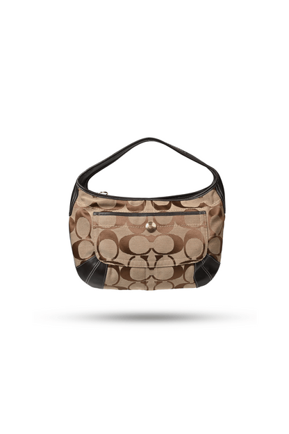 Coach Monogram Signature Ergo Canvas Bag