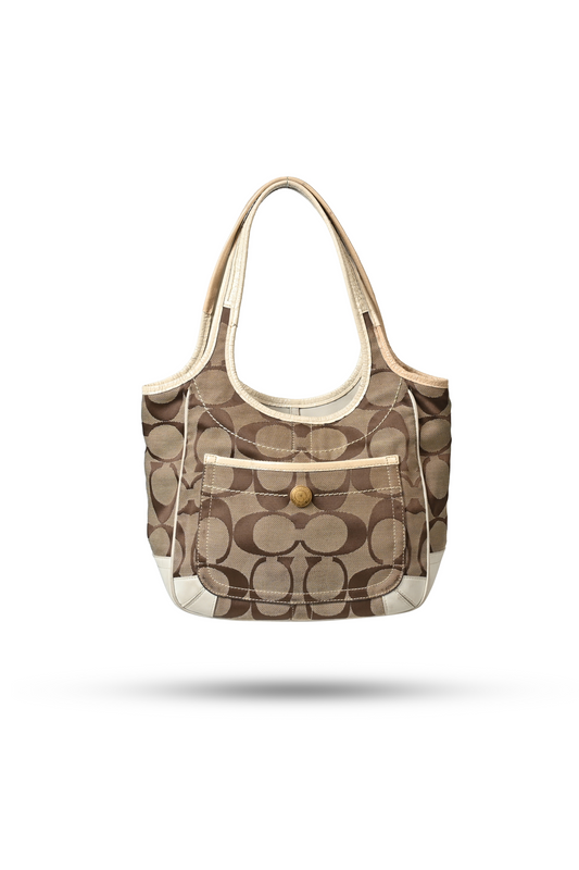 Coach Hamilton Hobo Cloth Handbag