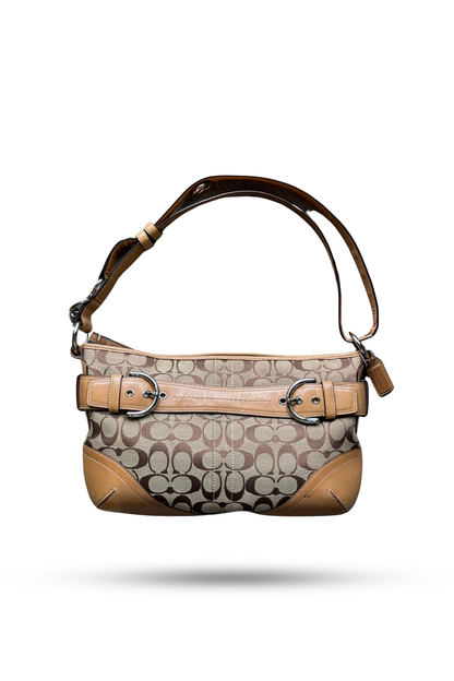 Coach Signature Canvas Shoulder Bag