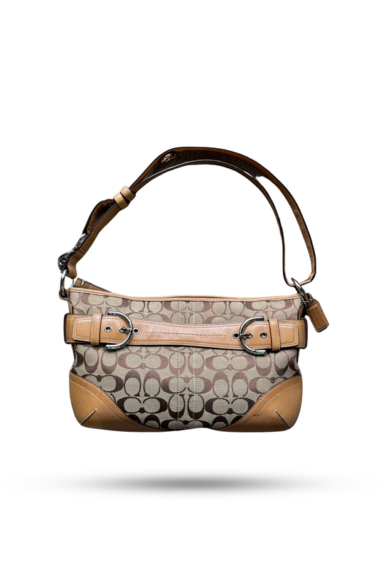 Coach Signature Canvas Shoulder Bag