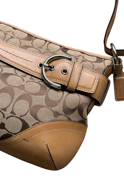 Coach Signature Canvas Shoulder Bag