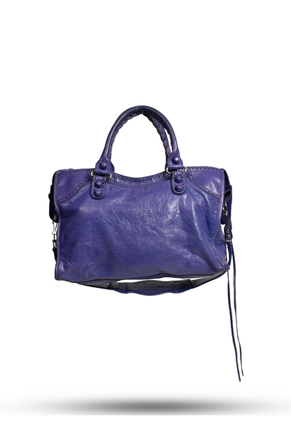 Balenciaga Purple Classic City Bag