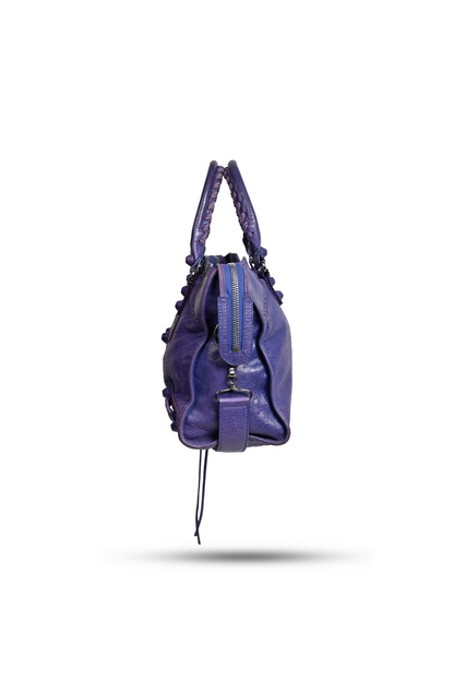 Balenciaga Purple Classic City Bag