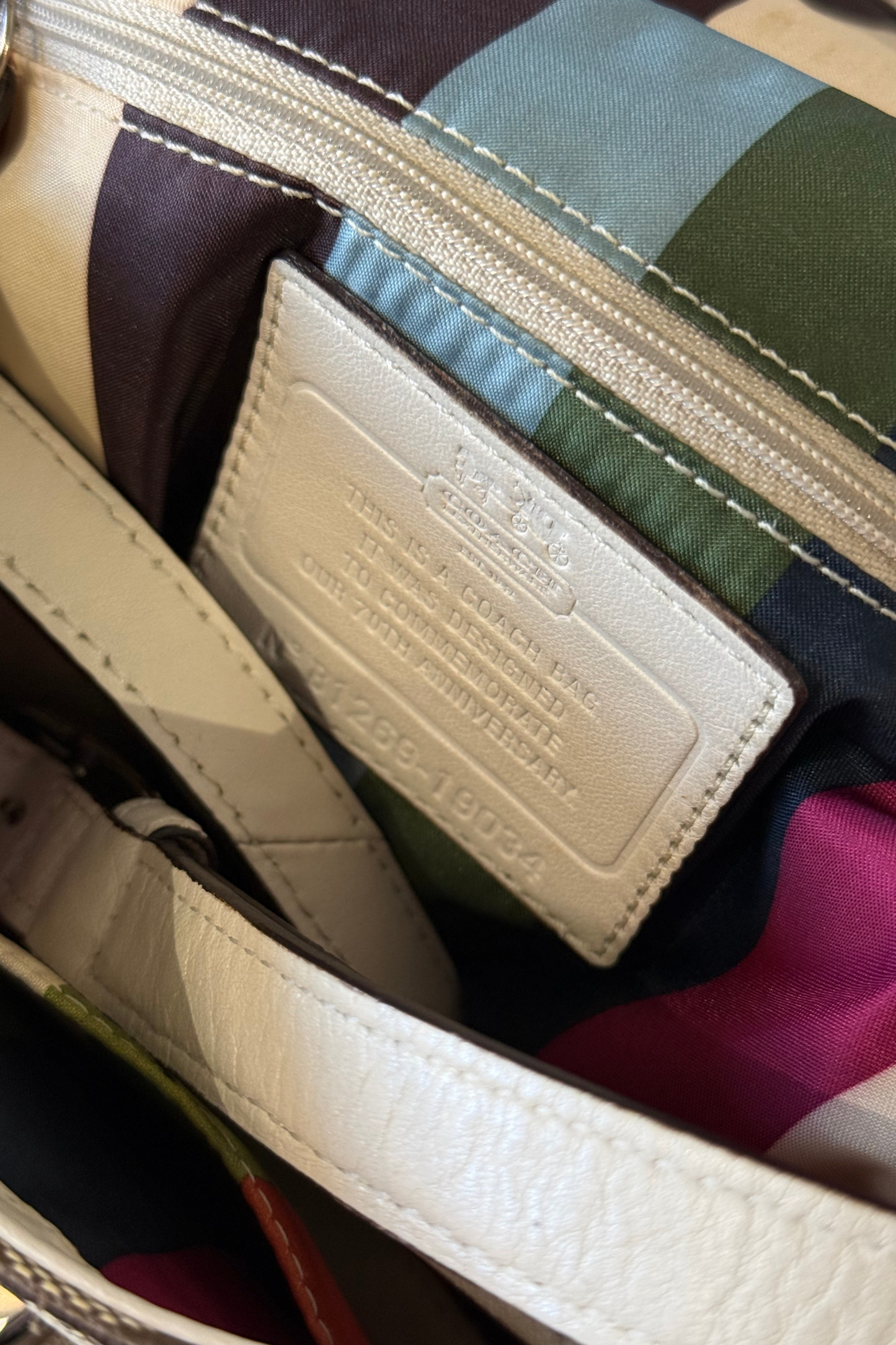 Coach Willis 70th Anniversary Legacy Bag