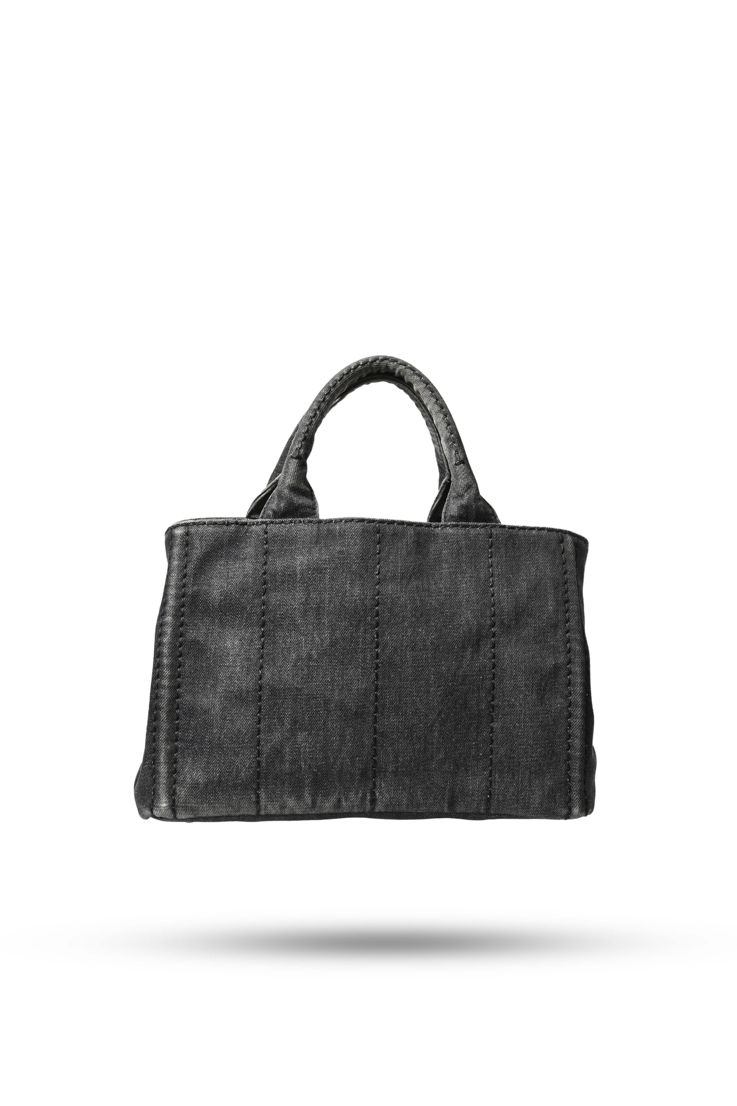 (PRE-ORDER) Prada Canapa Washed Black Tote