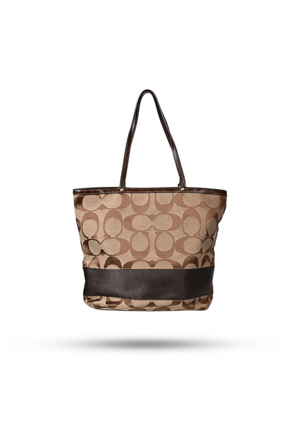 Coach Signature Jacquard Stripe Shoulder Bag