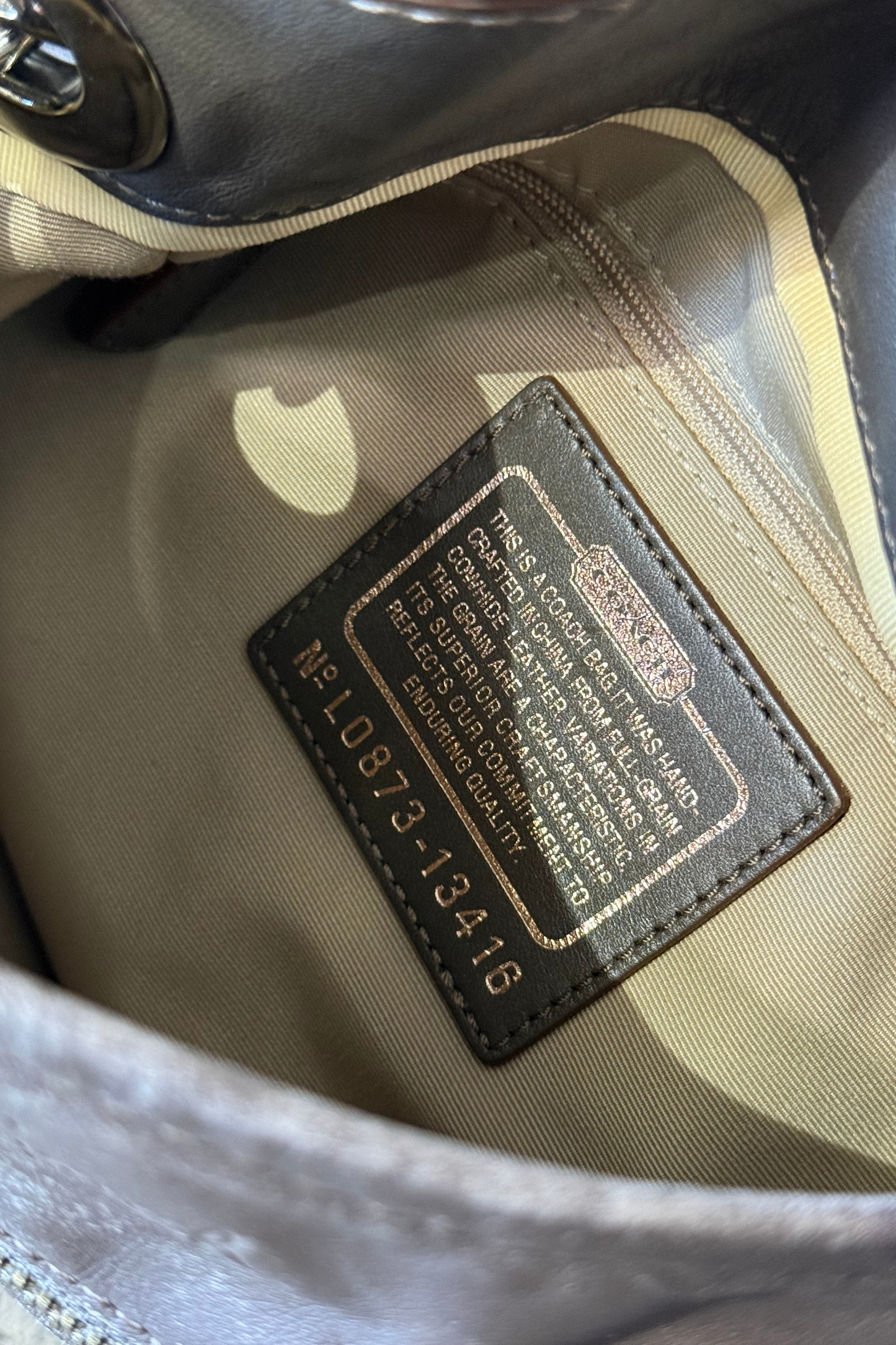 Coach Parker Hobo Hippie Bag