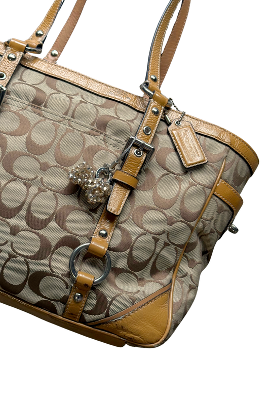 Coach Gallery Lunch East West Tote Bag